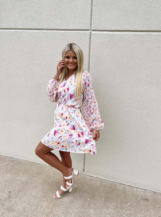 Bubble Sleeve Dress